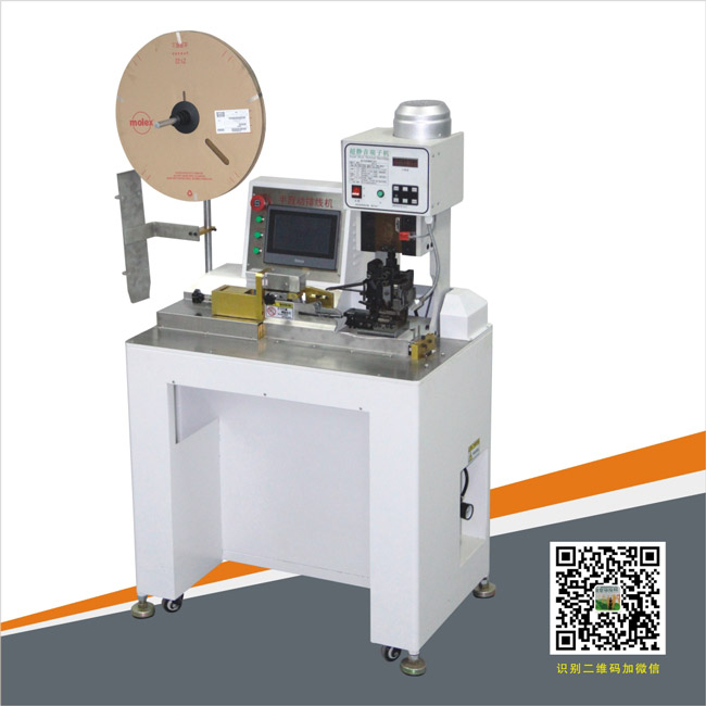 半自动排线端子压着机